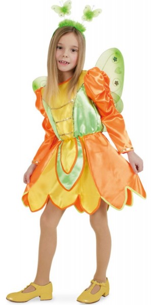 Colorful butterfly child costume