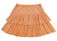 Widok: Neonowo pomarańczowa spódnica z falbanami Rachel