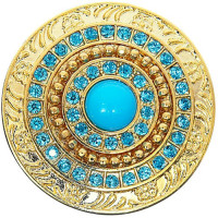 Preview: Cleopatra ring with turquoise stones