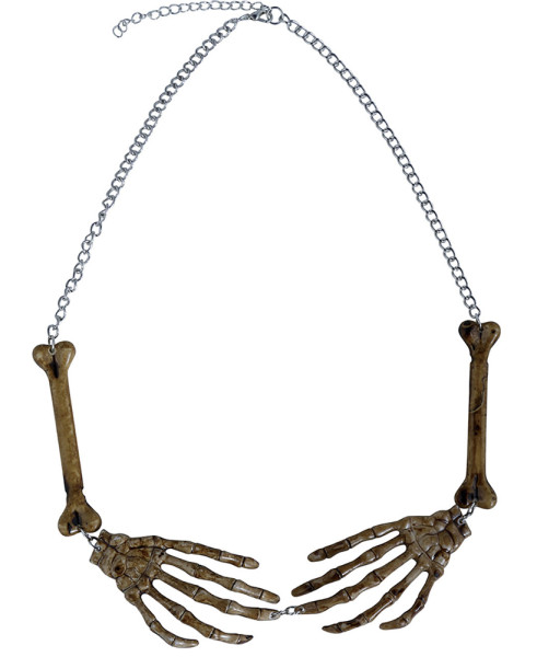 Skelett Hände Halskette