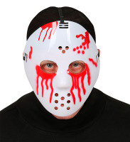 Vorschau: Blutverschmierte Hockey Maske für Herren