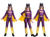 Förhandsgranskning: Komisk Batgirl-dräkt för flickor