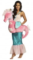 Voorvertoning: Seahorse Rider zeemeermin kostuum voor dames
