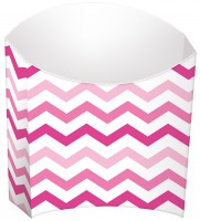 24 mini snack containers pink