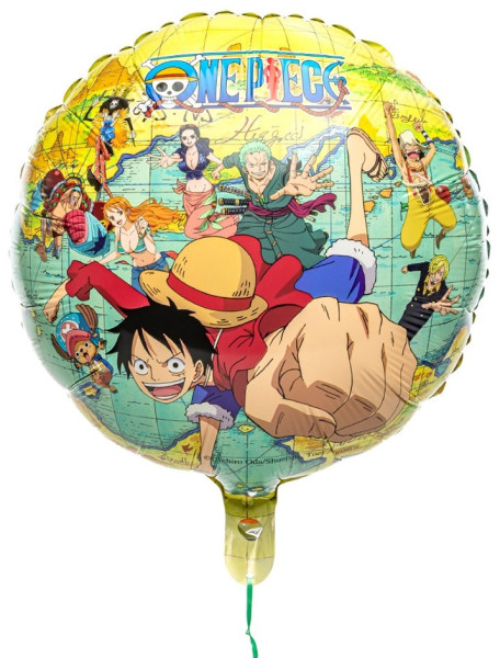Ballon aluminium One Piece rond 43cm