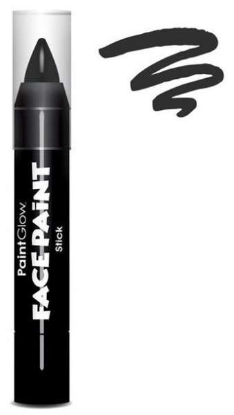 Barra de maquillaje de pintura facial negra 3,5g