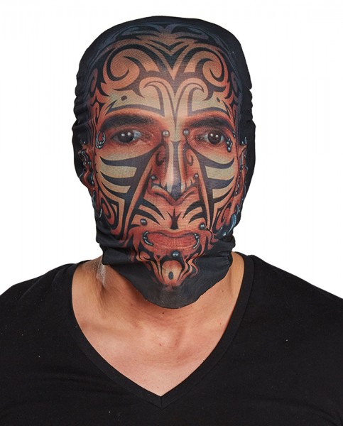 Facial tattoo mask
