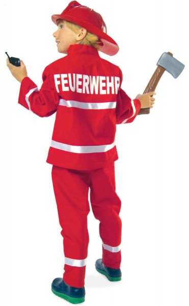 Little Firefighter Eike Child Costume 2