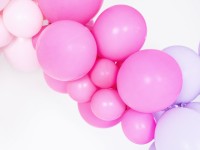 Voorvertoning: 10 feeststerren ballonnen fuchsia 30cm