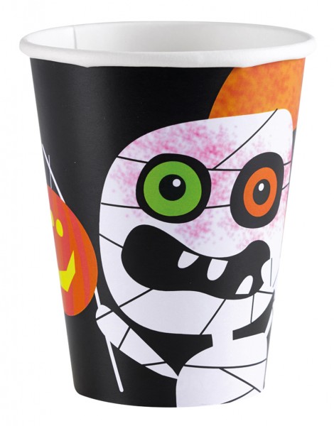 8 Monster Parade Paper Cups 266ml