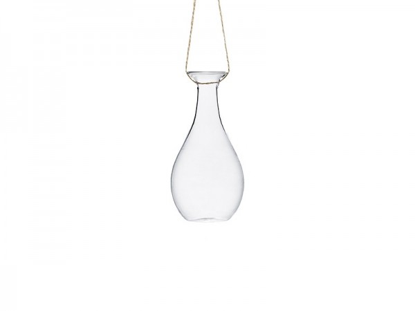 Vases hanging decoration made of glass