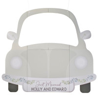 Preview: Just Married Car photo frame