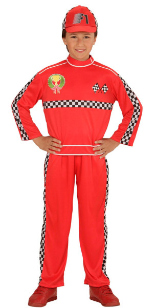 Formule 1 kampioen Sammy kostuum 2