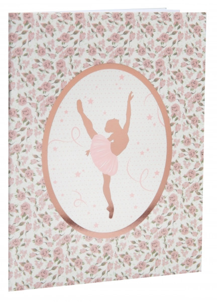 Ballerina Notebook Arabesque 12 x 16cm