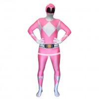 Preview: Ultimate Power Rangers Morphsuit pink