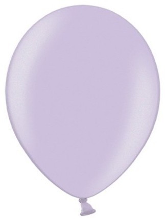 100 Celebration metallic balloons lavender 23cm