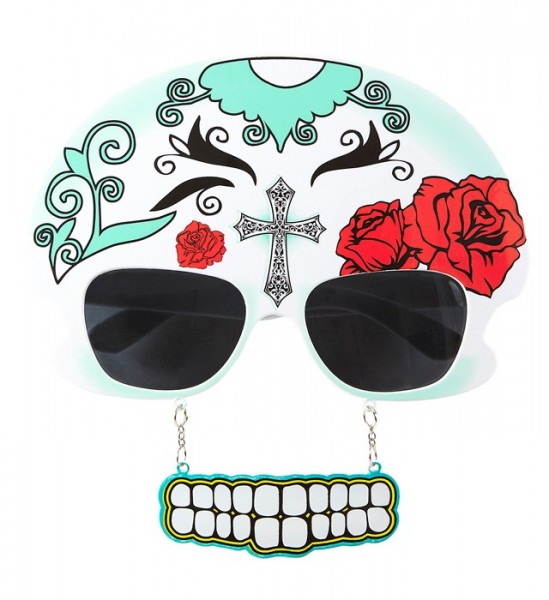 Tom day of the dead glasses