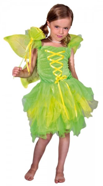 Leaf magic fairy Bibi children's costume