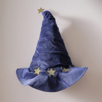 Vorschau: Sternen Zauber Hut blau Deluxe