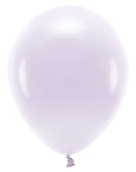 100 eco pastel balloons lavender 30cm