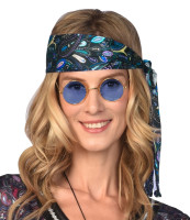 Vorschau: Blaue Hippie Brille Sonja