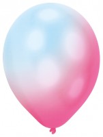 Zestaw 5 kolorowych balonów LED o czasie świecenia 24h