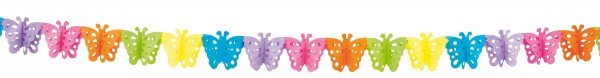 Colorful butterfly garland 4m