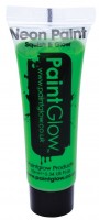 Oversigt: UV-glødeffekt Neon Face & Body Paint Green 10ml