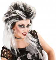 Vorschau: Punkerin Roxanne Zombie Perücke