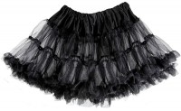 Vorschau: Schwarzer Petticoat Unterrock