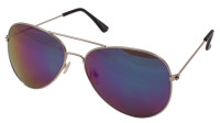 Kolorowe okulary przeciwsłoneczne Aviator