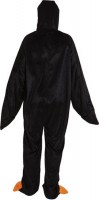 Preview: Fluffy penguin costume unisex