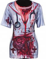 Voorvertoning: Zombie Verpleegster Dames T-shirt