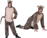 Vista previa: Disfraz de jirafa de peluche para hombre