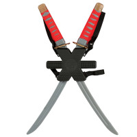 Doppelschwert Samurai Action 55cm