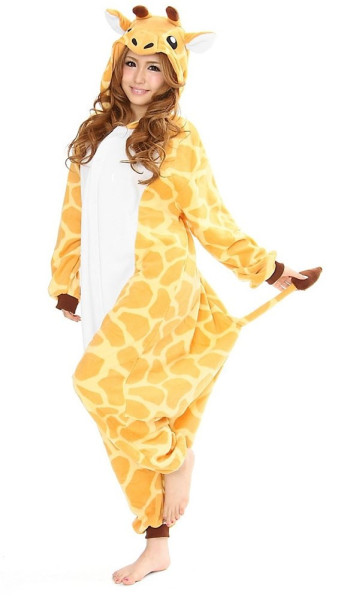 Kigurumi-girafkostuum unisex