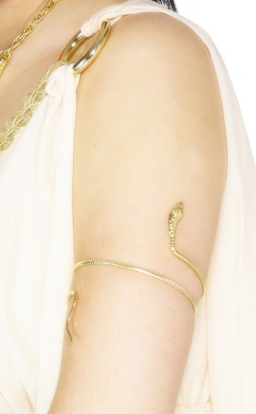 Golden snake bracelet