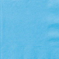 20 napkins Vera light blue 33cm