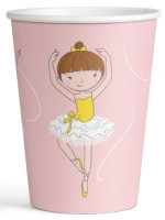 8 szklanek Little Ballerina 250ml