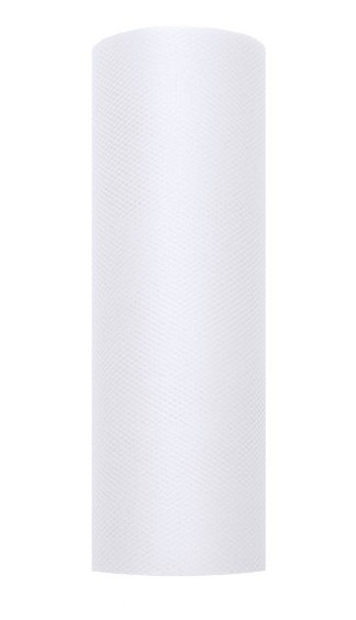 Tissu tulle blanc 9m x 15cm