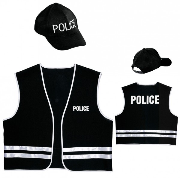 Politie kostuum 2 stuks 4