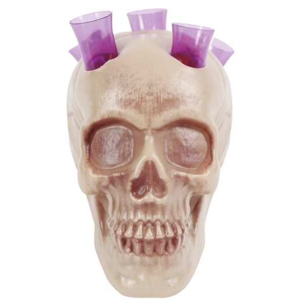 Skull shot glass holder 20cm