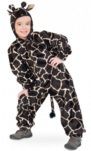 Black giraffe costume for kids