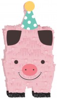 Happy Farm Life Schwein Dekofigur 17,7cm