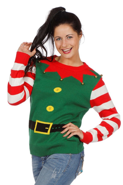 Elf Helper Christmas Jumper