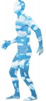 Voorvertoning: Bewolkte blauwe lucht Morphsuit full body pak