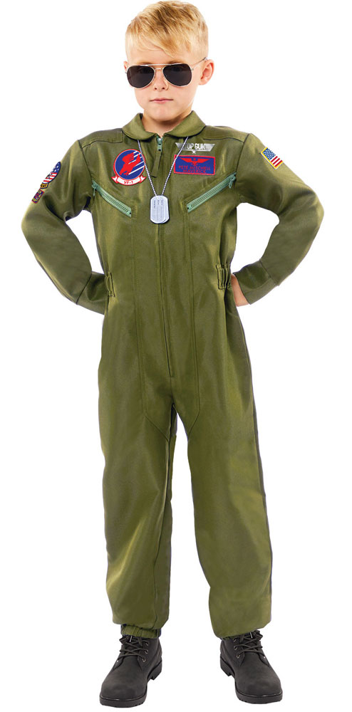Costume Pilote / Aviateur / Top Gun BM enfant