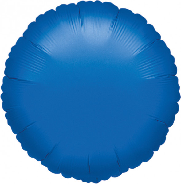 Round Foil Balloon Navy Blue 45cm
