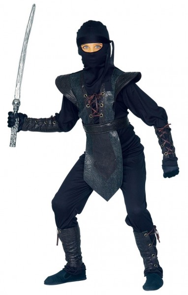 Disfraz infantil de guerrero ninja elite