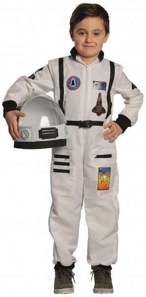 Spaceman astronaut kostume til børn